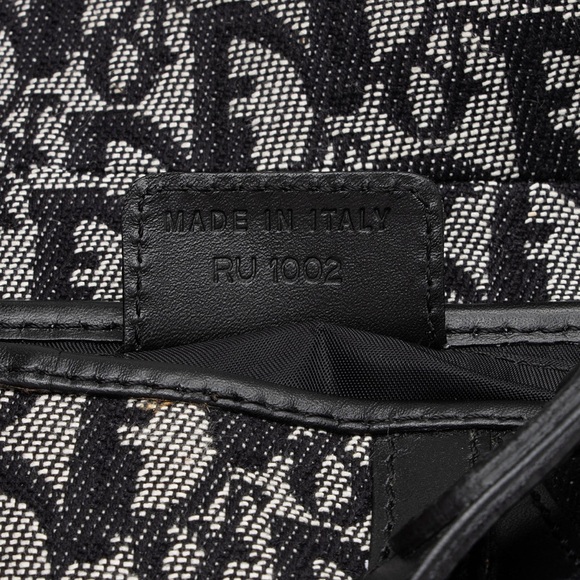 DIOR Vintage Oblique Trotter Saddle Bag - Picture 11 of 13